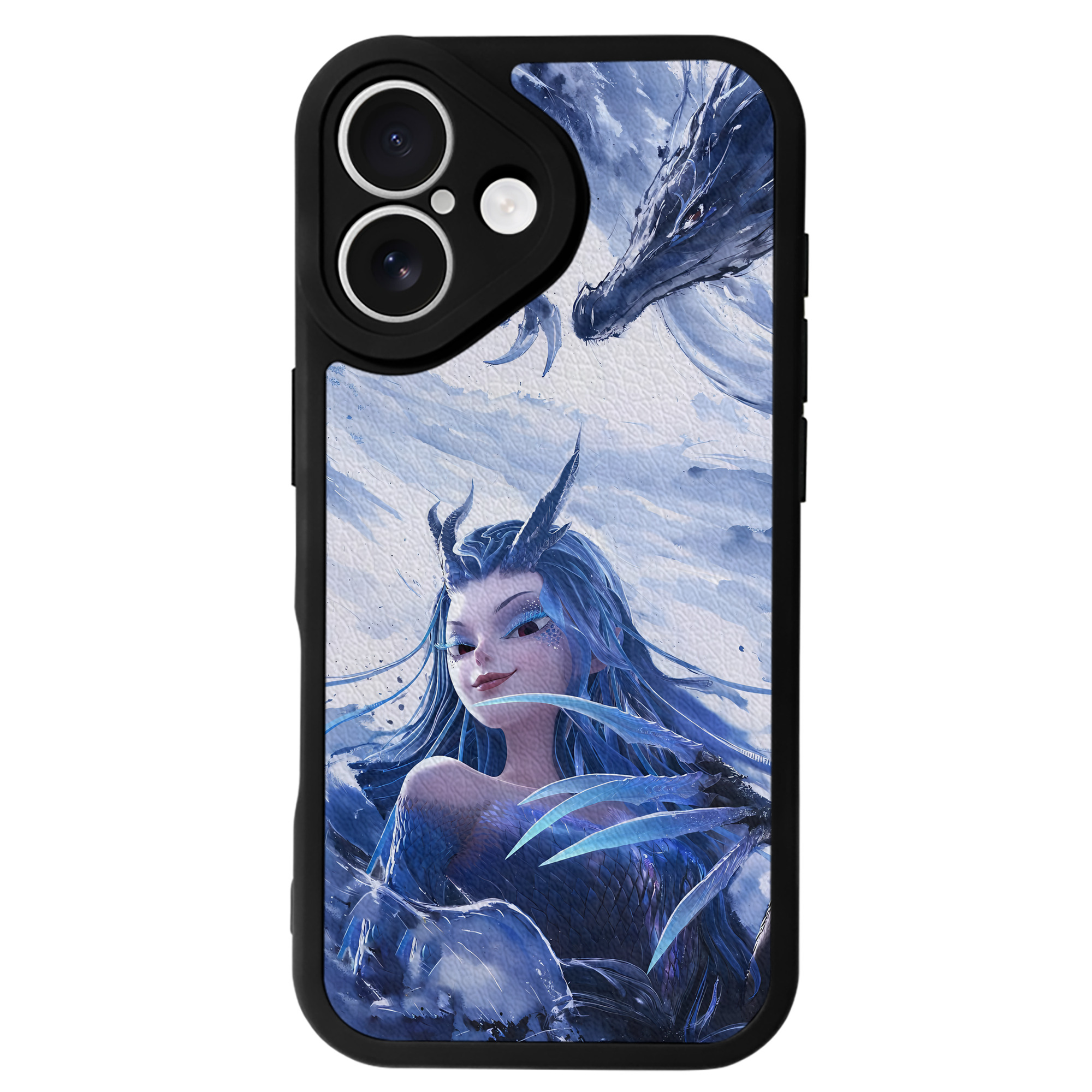 （画像用） Ne Zha 2 ナタ 魔童の大暴れ 【iPhone 16シリーズ対応】シリコンスマホケース（レザー調） 材質：シリコン